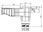 Preview: ABS 17.5 Skimmer 365mm Einbauskimmer Stahlwand- und Folienbecken